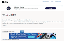 Tablet Screenshot of mime.ritey.com